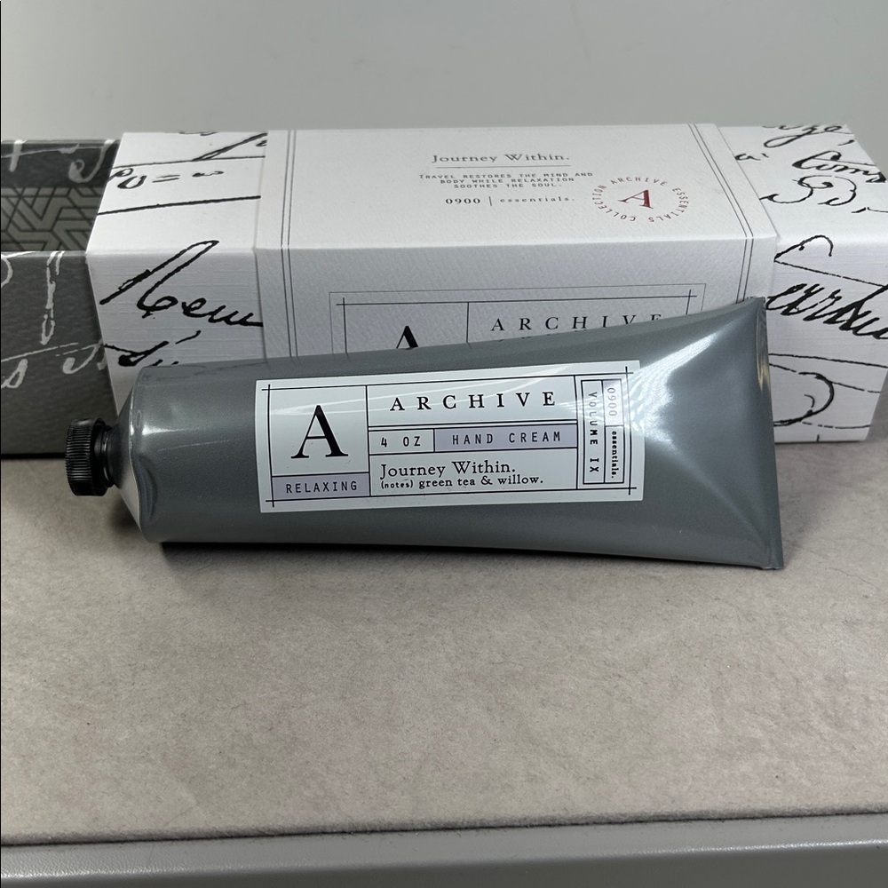 New Archive Journey Within Hand Cream in Box 4 oz
